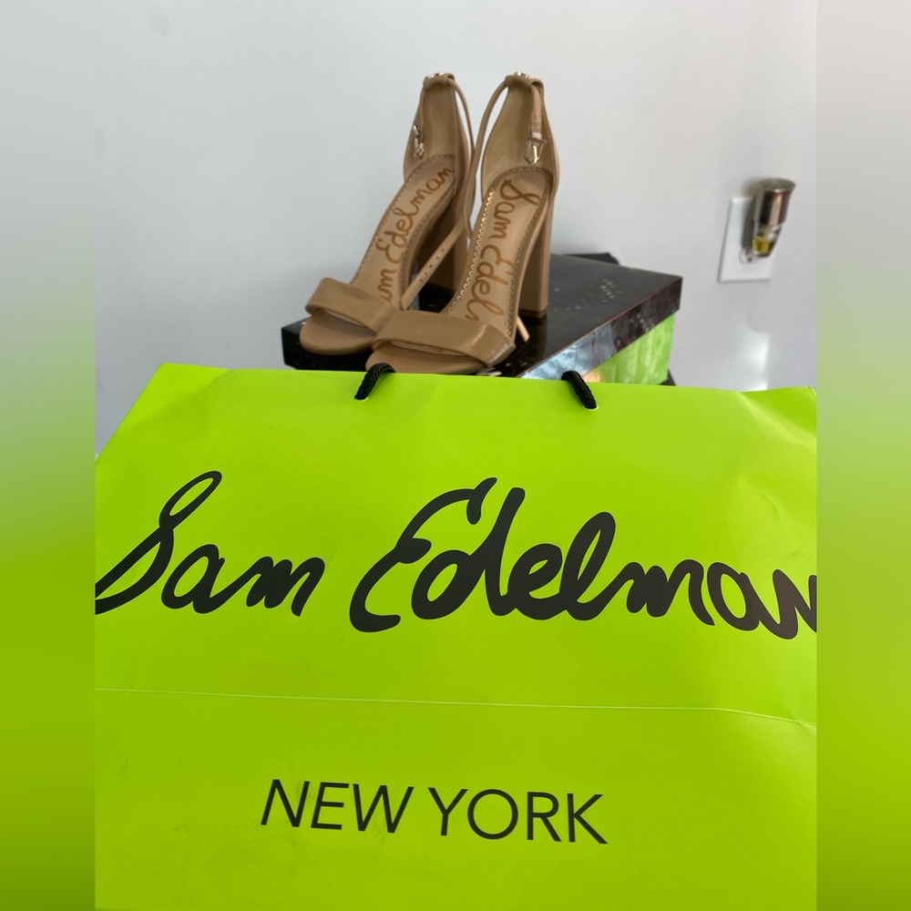 Sam Edelman nude heels size 6